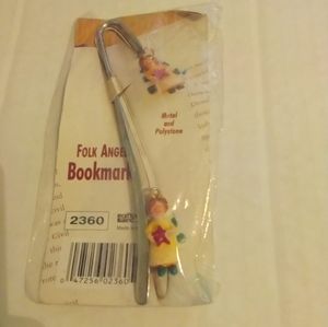 Gift Co Inc Folk Angel Ceramic Metal Bookmark